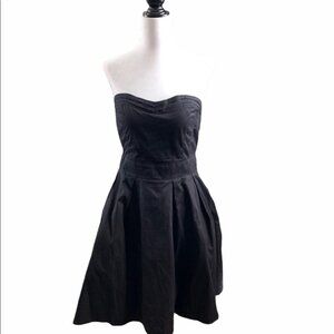 SEDUCTIONS Black Strapless Minidress Size M